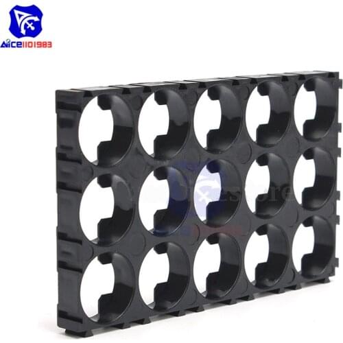 18650 Lithium Battery Holder 3x5 Cell Spacer Radiating Shell Plastic Holder Bracket 100% Origin