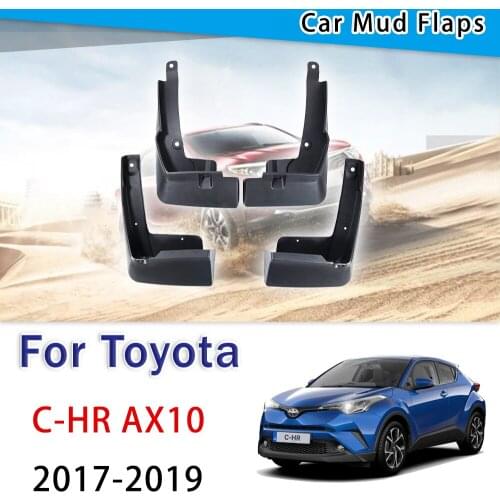 For Toyota C-HR 2017 2018 2019 CHR C HR AX10 Front Rear Mudflap Fender Mudguards Mud Flaps Guard Splash Flap Car Accessories