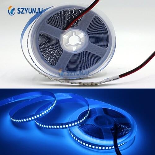 Ice blue 2835 LED Strip 240LEDs/m DC12V High Brightness Flecible LED light IP20 non-waterproof