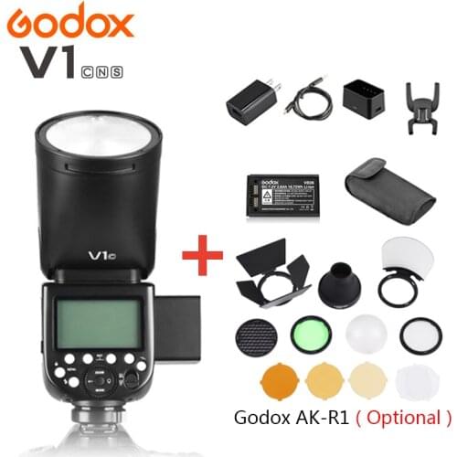 Godox V1 V1-N / V1-C / V1-S / V1-F TTL Li-ion Camera Speedlight Flash For Nikon /Sony /Canon /Fuji