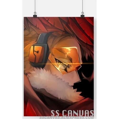 Hawks Keigo Takami BNHA Anime Canvas Painting Decor Wall Art Pictures Bedroom Study Home Living Room Decoration Prints Poster