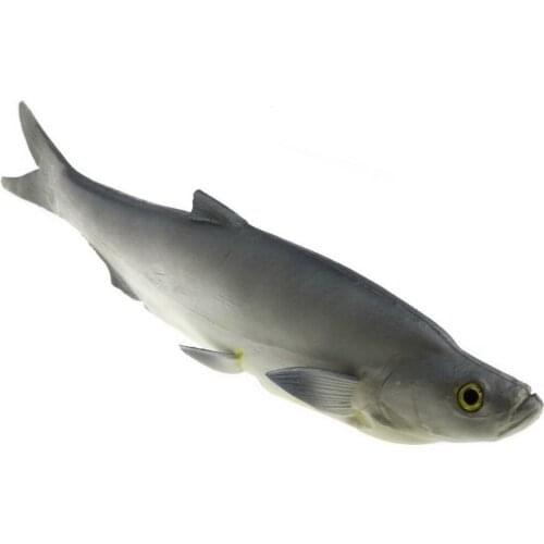 Gresorth 16 inch Fake Culter Alburnus Model Artificial Fish Toy Model Home Party Kitchen Decoration