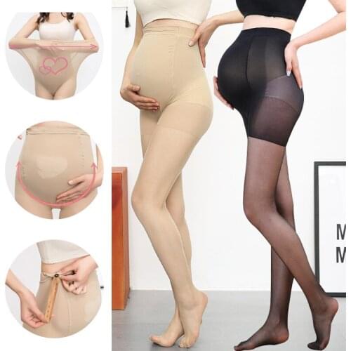 New Pregnant Woman Special Leggings High Elastic Pregnancy Stockings Ultra-Thin Cozy Pantyhose Female Maternity Pants Hosiery