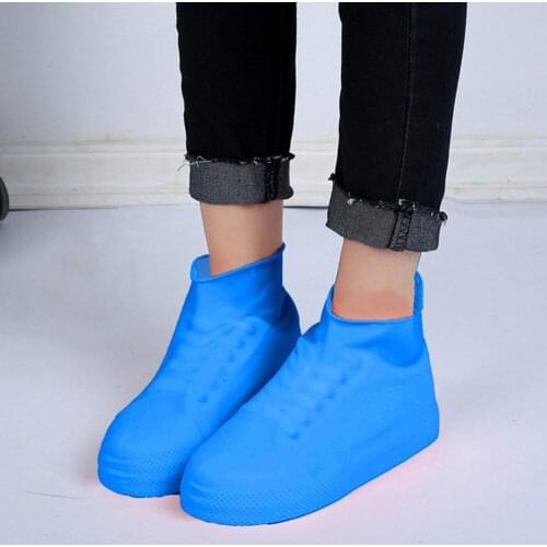 Anti-slip Latex Shoe Covers Reusable Waterproof Rain Boot Overshoes Shoes NYZ Shop