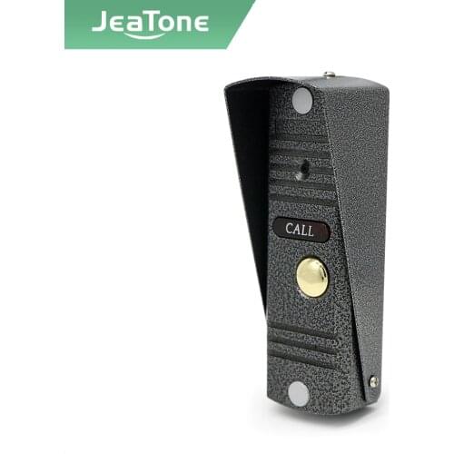 Jeatone Tuya smart WIFI 4-Wired video intercom doorbell 1.0MP high resolution Interphone IP65 Weatherproof,AHDcamera,84201sliver