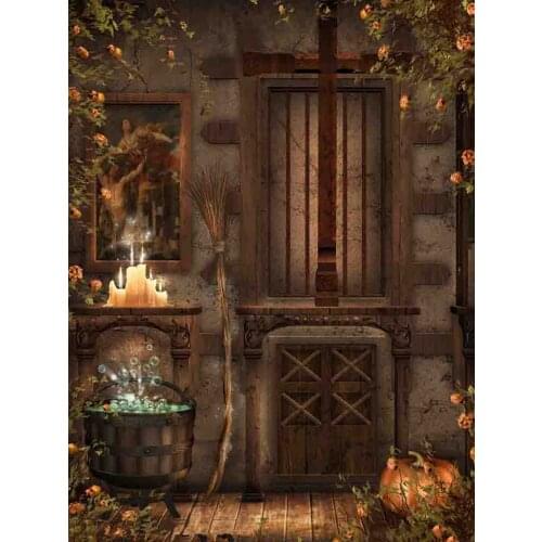 Vinyl Custom Photography Backdrops Prop colour Halloween day theme Photo Studio Background B16107-619
