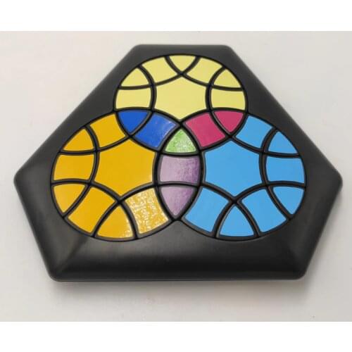 VeryPuzzle Hex Shaper Cube Black Very Puzzle Cubo Magico Educational Toy for collectors