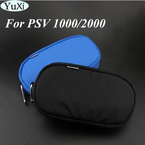YuXi Anti-shock Soft Case Bag For Sony for PSV 1000 2000 GamePad Case For PS Vita 2000 Slim Console Large Capacity Carry Bag
