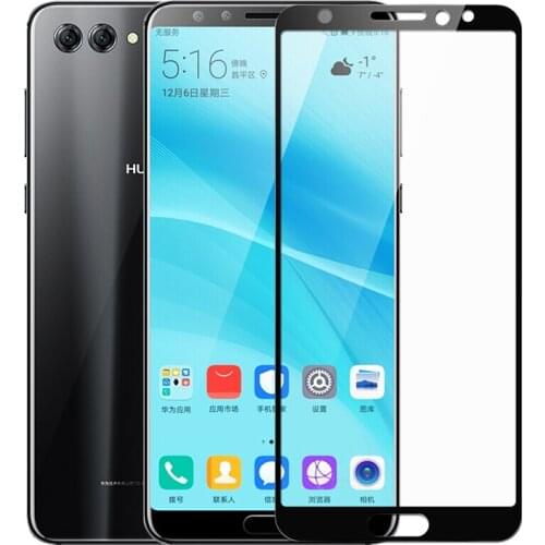 9H Full Glue Tempered Glass For Huawei P9 P10 lite Plus V8 Honor 8 9 6X 7x View 10 20 Cover Protective film Screen Protector