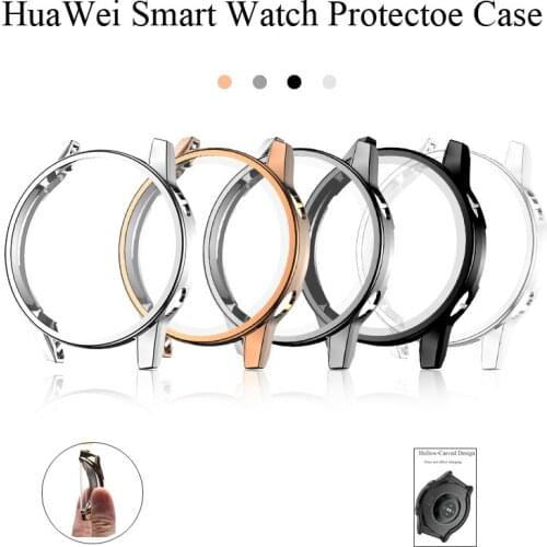 Screen Protector Coverage for Huawei Watch GT 2 46mm 2e Case GT2 Pro Fit Soft Shell for honnor magic watch 2 46 mm Bumper