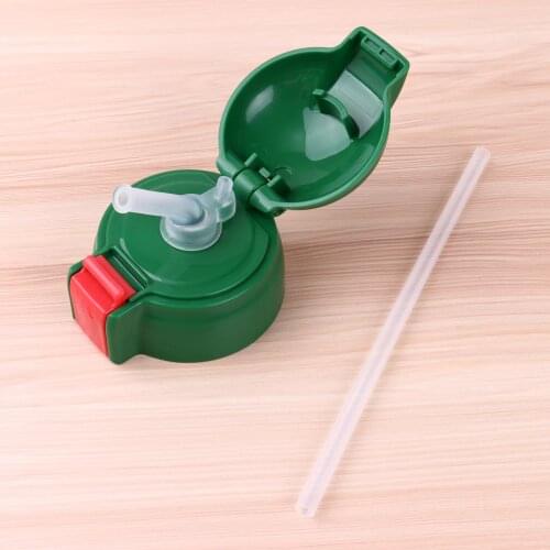 1 Reusable Plastic Drinking Straw Lid Anti Splash Thermal Cup Stopper Cover Leak Proof Water Bottle Cap Press Type Cup Plug Lids