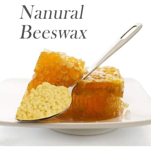 1000g Pure Natural Beeswax Wax Candles Making Supplies 100% No Added Soy Wax Lipstick DIY Material Yellow and White Beeswax