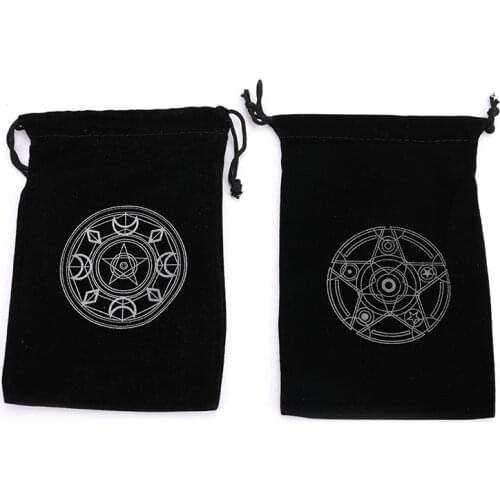 1pc Dice Bag Dragons Velvet Bags Jewelry Packing Drawstring Bags Pouches For Packing Gift Tarot Card Bag Board Games