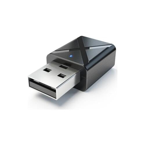 Bluetooth 5.0 Stereo Audio 2in1 Receiver Transmitter Mini Bluetooth AUX RCA USB 3.5mm Jack For TV PC A2 Car Kit Wireless Adapter