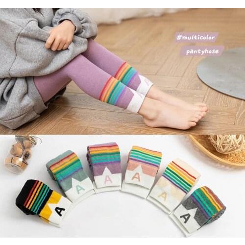 Baby Tights Spring Summer Infant Pantyhose Kids Girls Princess Tights Children Stockings Cotton Hosiery Nine-point Pantyhose