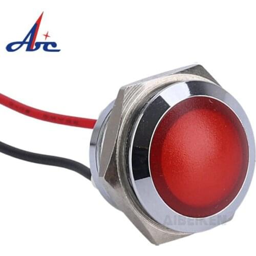 Hot Sale 22MM LED Indicator Light / Signal Lamp / Pilot Lamp 220V 110V 24V 12V