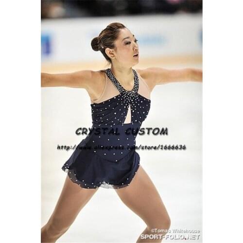 Custom Figure Skating Dresses Graceful New Brand Girls Ice Skating Dresses For Competition DR4276