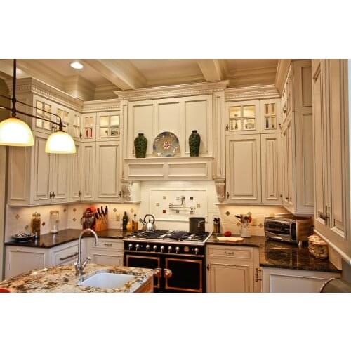 Factory Customized Classic Solid Wood Kitchen Cabinet