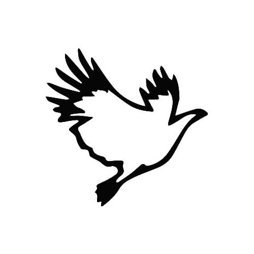 Majestic Eagle Outline Car Decal Animal Car Stickers for Rear Windshield CZ20