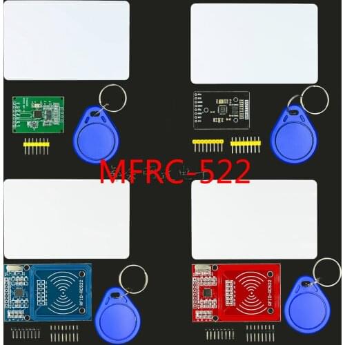 MFRC-522 RC522 RFID RF IC card induction module to send S50 Fudan card, key chain for electronic DIY kit