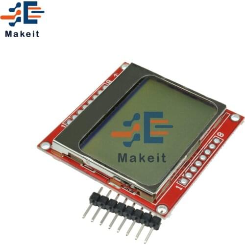 LCD Display Screen Module White backlight 84*84 84x84 for Nokia 5100 Screen Control Board for Arduino Display Modules