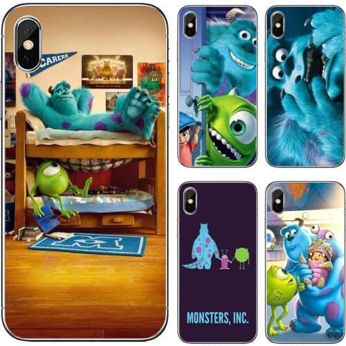 Monsters-Sulley-University-Tiger Soft Case Covers For Apple iPhone 10 11 12 Pro Mini 4S 5S SE 5C 6 6S 7 8 X XR XS Plus Max 2020