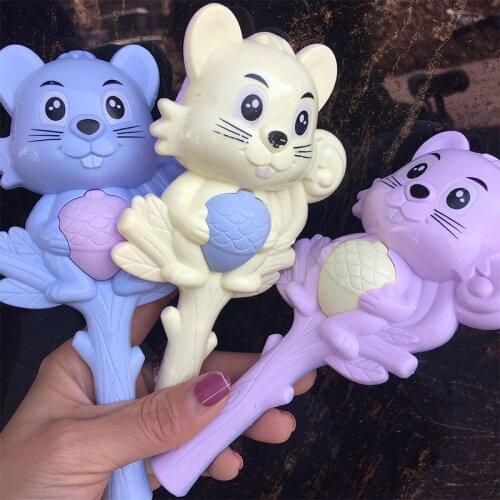 Cartoon Baby Rattles Toys Newborn Infant Plastic Rattle Hand Bells Grasping Gums Baby Rattles Puzzle Toys For 0-2 Years