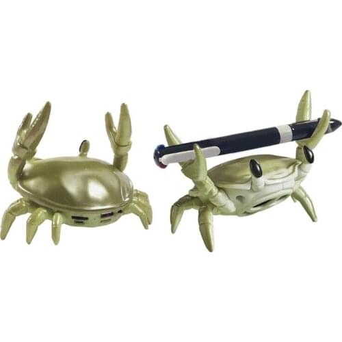Desktop Stand Stereo Sound Subwoofer Decoration Speakers Crab Bluetooth Speaker QW