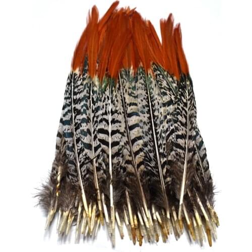 20Pcs Natural Pheasant Feather Crafts DIY Plume Wedding Party Feathers Hair Jewelry Making Carnival Headwear Decorations 5-30cm