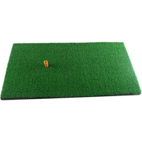 PGM Golf Mat 12''x24'' Residential Practice Hitting Mat Rubber Tee Holder
