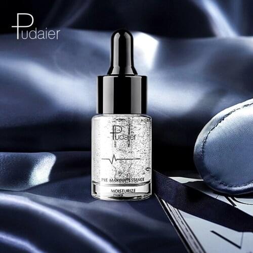 Pudaier Moisturizing Face 24K Rose Gold Elixir Skin Make Up Oil For Face Essential Oil Before Primer Foundation base cosmetic