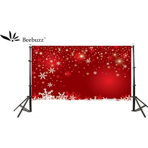 Christmas red background photography christmas snowflake backdrop