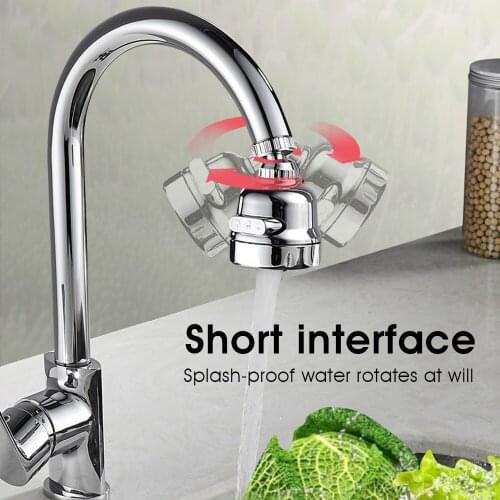 Detachable And Washable The Faucet Pressurized Three-speed Splash-proof 360°Rotating Universal Faucet Three-mode extender