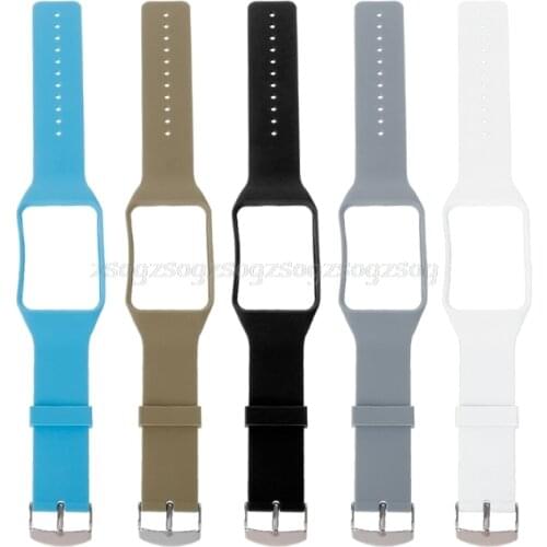Silicone Wrist Band Strap Replacement For Samsung Galaxy Gear S SM-R750 Smart Watch O25 Dropship