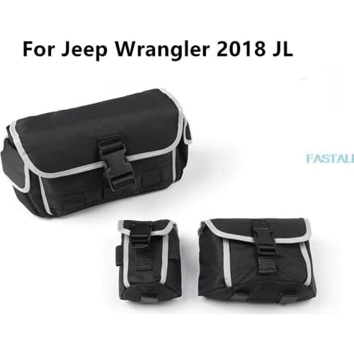 For Jeep Wrangler 2018 JL Rubicon rear seat storage bag rear seat bag high quality durable Free shipping
