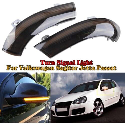 Car Side Mirror Signal Blinker Turn Signal Light Fit For VW Golf 5 MK5 GTI Passat B5.5 B6 Jetta Flashing Light