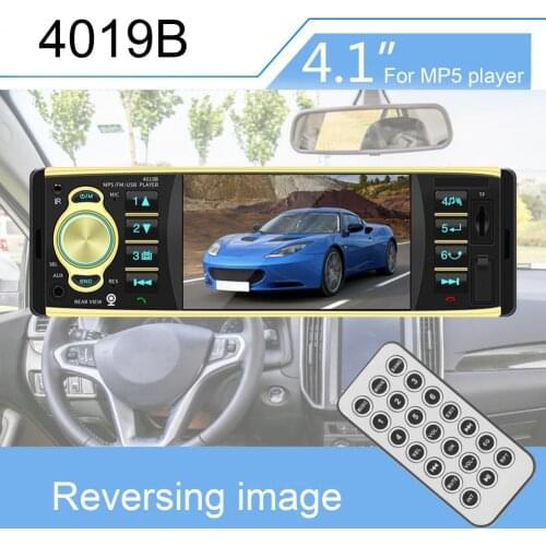 4.1 inch 12V 4019B Universal Car MP5 Player Bluetooth Steering Wheel Control Audio Stereo Radio Car Styling Accessories interior