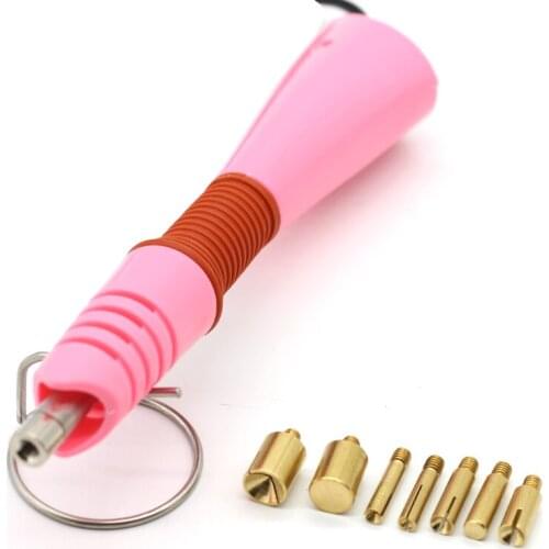 Hotfix Rhinestone Applicator Purple / Pink Choice hot fix Applicator Iron-on Wand Heat-fix Tool Wand Gun Garment