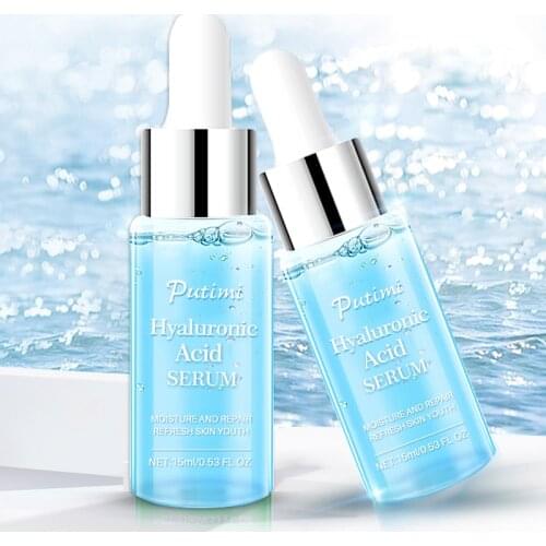 Moisturizing Face Serum Hyaluronic Acid & Green Tea Whitening Essence Serum Nourishing Cream Anti Wrinkle Firming Face Skin Care