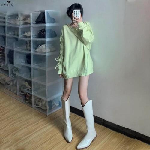 Vykix Womens Long Hoodies