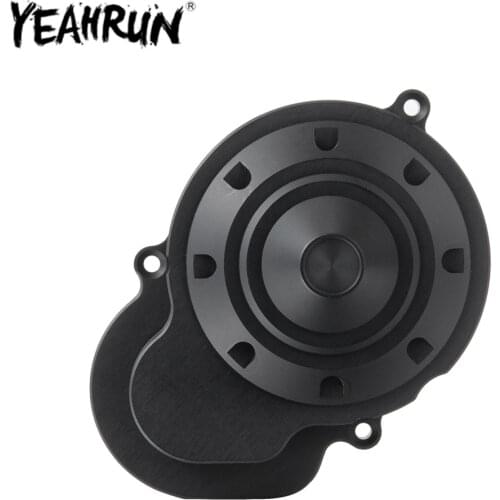 YEAHRUN Metal 2 Speed Transmission Gearbox Cover for 1:10 AXIAL Wraith 90018 90053 90048 RC Crawler Car Upgrade Parts