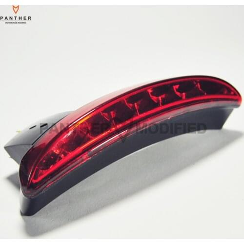 1 Pcs LED Motorcycle Rear Fender Light Moto Taillight Break Stop Lamp case for Harley XL883L XL883N Iron XL1200n Chopped