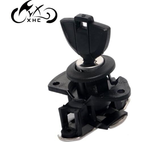 Motorcycle Rear Passenger Seat Lock Bracket Key Safety Side Box Lock For BMW S1000RR S1000R 2009 - 2015 2010 2011 2012 2013 2014