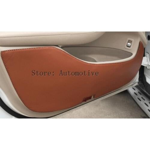 Car door anti-kick protection pad car-styling accessories floor mat for Mercedes-Benz GLS CLASS GLS250d 400 500 2016