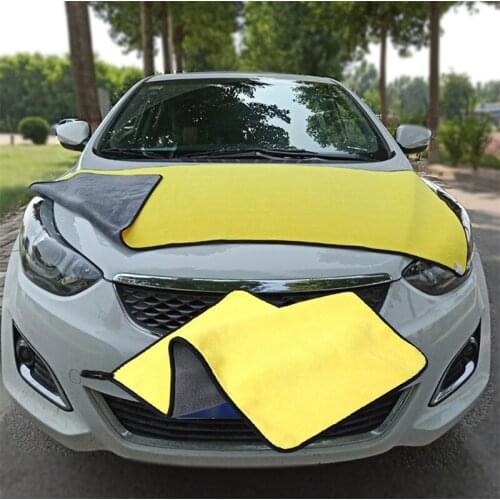 1/3/5PCS Large Premium Microfiber Car Wash Towels Thick Plush Cleaning Cloth Drying Detailing Towel for Household and Car Care