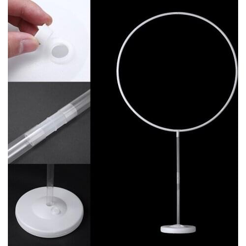 1pcs Round Balloon Decorative Garland Bracket Balloon Column Arch Set Wedding Party Balloon Flower Base Stand Display Kit New