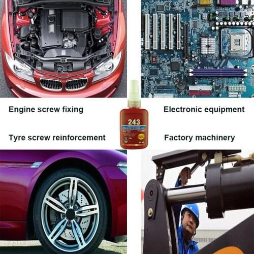 243 Anaerobic Glue Medium Strength Anaerobic Adhesive Glue Screw Sealant wzpi