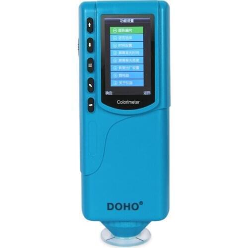 3nh DOHO Dual-caliber Color Difference Meter DR-12 Printing Dyeing Pigment Car Interior Colorimeter Laboratory Color Meter