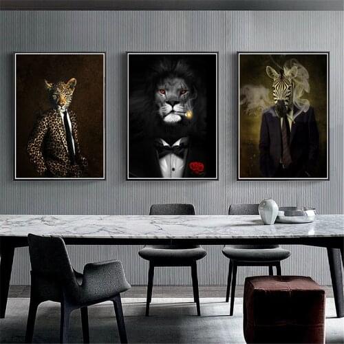 5D DIY Diamond Painting Funny Animals Lion Tiger Elephant Giraffe Horse Diamond Mosaic Embroidery Cross Stitch Home Decoration