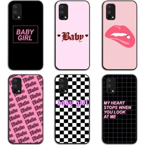 Baby Babe Babygirl Honey Line Phone Case For OPPO Realme 6 Pro C3 5 Pro C2 RENO2-Z A11X XT